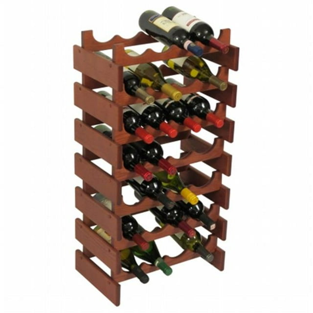 WR47MH Maillet en Bois Porte-Bouteilles Dakota 28 Bouteilles