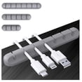 thumbnail image 1 of Juego de 3 clips para sujetar cables USB, organizador de cables de datos de escritorio, gestión de cables, clips para sujetar cables USB., 1 of 5
