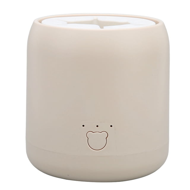 Coctelera de biberón coctelera automática de biberón carga USB evita resbalones almohadilla de ventosa portátil de bajo ruido para oficina y hogar