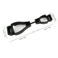 thumbnail image 2 of Durable Plastic Anti-Slip Glove Clip, Multi-Functional Hands-Free Portable Holder for Gloves and Small Tools, Reusable Waist Buckle Design, Lightweight and Compact, Black., 2 of 6