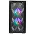 thumbnail image 2 of Cooler Master TD300 Mesh TD300-KGNN-S00 Black Steel / Mesh / Plastic / Tempered Glass Micro ATX Tower Computer Case, 2 of 7