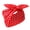 Red Polka Dot, variant on Lohol Polka Dot Bandana Headband with Bow, Vintage 50s Wide Hair Accessory for Women