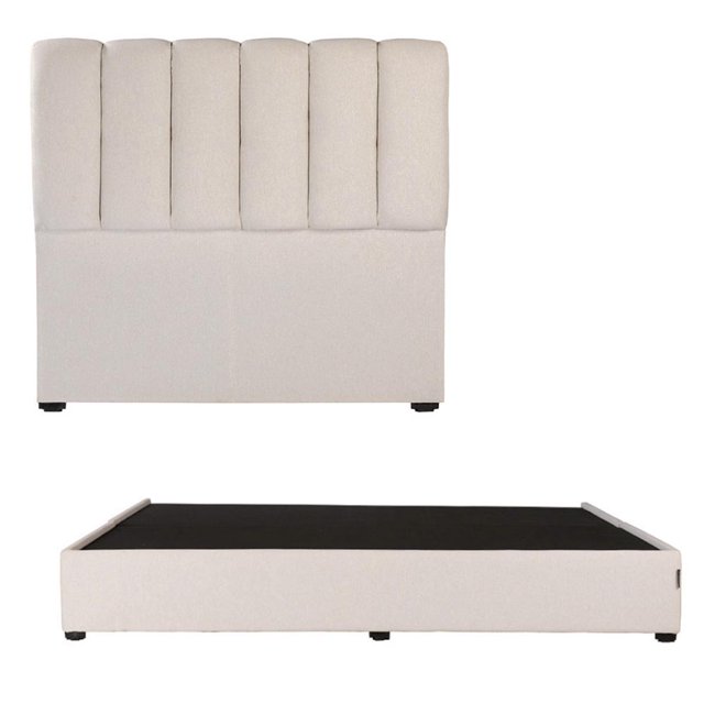 Box Base cama King Size + Cabecera Kami Beige