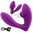 thumbnail image 1 of 10 Speeds U-Shaped Vagina Sucking Vibrator Suction Clitoris Rechargeable Clit Sucker Clitoris Stimulator Sex Toy for Women Gao Jinjia LED, 1 of 2