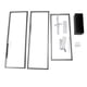 thumbnail image 2 of Lámpara De Techo LED Moderna, Lámpara De Techo Empotrada Regulable En Negro Con Control Remoto Y Control De Aplicación, Lámpara De Techo Rectangular De 31,8 Pulgadas Para Sala, 2 of 7