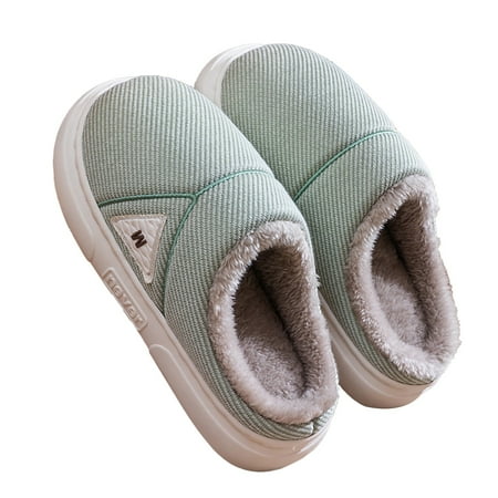 

NOKIO Men And Women House Slippers Non Slip Cotton Linen Indoor And Outdoor Home Slipper Sandals Open Toe Bedroom Breathable Shoes Men S Christmas Spirit House Shoes