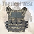 thumbnail image 4 of 600D Oxford Cloth Body Armor cuerpo ajustable Molle Armor ligero para juego CS JShteea Para Estrenar, 4 of 6