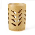 thumbnail image 1 of Vaso para cepillo de dientes con drenaje, portavasos para baño de secado rápido, soporte para pasta de dientes para baño, escurridor de soporte para cepillo de dientes de madera,, 1 of 4