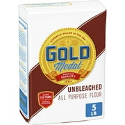 Gold Medal Unbleached Flour, All Purpose Flour, Baking And Cooking Ingredient, 5 lb.