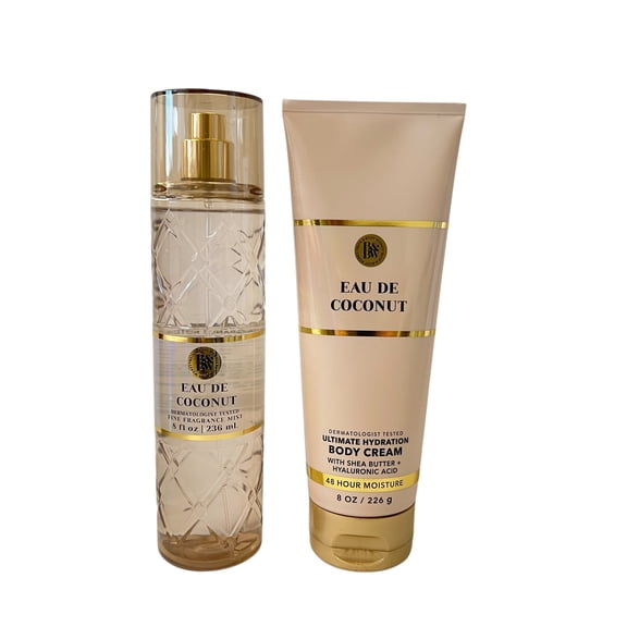 Bath & Body Works Eau De Coconut Mist & Body Cream