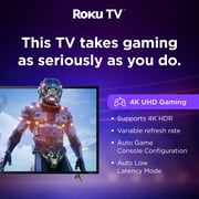 Hisense 58-Inch QD50 Series QLED 4K UHD Smart Roku TV (2026) - QLED, HDR10, HLG, Game Mode Plus, VRR / ALLM, DTS Studio Sound, Google Assistant