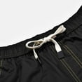 thumbnail image 3 of Gubotare Mens Shorts Cargo Men's Capri Long Twill Cargo Shorts Below Knee Cotton Relaxed Fit Casual Multi-Pocket (Black,7XL), 3 of 5