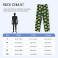 thumbnail image 2 of Salouo Snails And Butterfies Print Pajama Pants for Men, Lounge Pants Elastic Waistband Casual Men's sleepwear Loungewear Sleep Pajama Pant -Large, 2 of 7