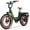 Green, variant on vefreedom Electric Biycle for Adults with Peak 750W Motor, 48V 20Ah Removable Battery Fast Ebike,20" x4.0 Fat Tire Commuting Electric Mountain Bike,7-Speed, Step-Thru Bicycle
