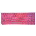 thumbnail image 1 of Senjay Wired Keyboard,Gaming Keyboard,HXSJ V700 RGB Backlit Keyboard Gaming USB 61 Keys Wired Mechanical Illuminated Gamer Pink, 1 of 8