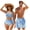 Blue Marble, variant on Green Cucumbers Swimsuits for Couples Tummy Control Bikini Sets for Women Mens Summer Board Shorts Trendy Couples Swimwear Couples Matching Bathing Suits