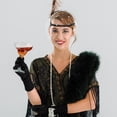 thumbnail image 3 of Bandeau en Maille pour Mariage Festival Mascarade, 3 of 9