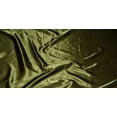 thumbnail image 2 of Premium Bridal Wedding Satin Charmeuse Fabric 60" Wide Sold by The Yard (Olive Green), 2 of 2