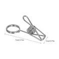 thumbnail image 2 of OULII 6-Pack Plated Metal Table Number Holder Clips for Event Hosting, Weddings, Parties, Back to School Use, 2 of 8