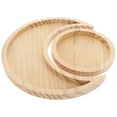 thumbnail image 4 of Miangastore Jewelry Organizer Light Yellow Desktop Organization 2Set 5.5X5.5X0.7In, 4 of 8