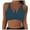 Dark Blue, variant on Uaswgudfs Women's Deep V-Neck Cross-Twist Strapless Swim Bra Top with Form-Fitting Elegance Swimwear Orange M