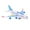 White Blue, variant on Travelwant Airplane Toys for Kids, Bump and Go Action, Toddler Toy Plane with LED Flashing Lights and Sounds for Boys & Girls 3 Years Old (Airplane)