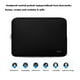 thumbnail image 5 of Naukay - Funda de neopreno resistente para laptop, 13-13.3 pulgadas, funda de bolsillo para computadora/tablet, portafolios de transporte compatible con MacBook Pro, MacBook Air, computadora portátil, 5 of 5
