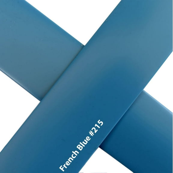 1 1/2" Wide Vinyl Chair Strap Repair & Replacement Matte Finish for Patio Pool Lawn Garden Furniture 20' Durable Roll - Best for Strapping, Repair & Restoration French Blue #215