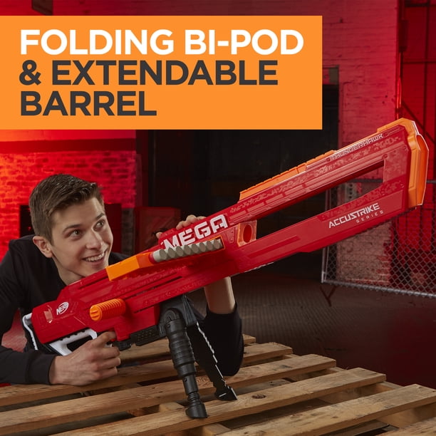 Thunderhawk Nerf AccuStrike Mega Blaster for Indoor Playgrounds