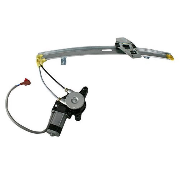 TRQ Power Window Regulator w/ Motor Rear RH Passenger Side for 90-93 Accord WRA51127