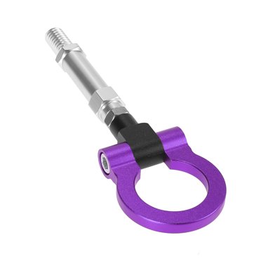 Purple Aluminum Alloy Front Bumper Trailer Towing Eye Tow Hook for Volkswagen Golf GTI