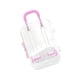 thumbnail image 1 of Organizador de joyas, estuche de tocador para guardar pendientes y colgantes. Rosado, 1 of 9