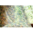 thumbnail image 2 of Nature Tulle Curtains with Rod Pocket, Tropical Plants with Large Evergreen Leaf Lemon Botany Palm Jungle Graphic, Sheer Drape for Wedding Party 2 Panels, 7 Sizes, Yellow Forest Green, by Ambesonne, 2 of 3