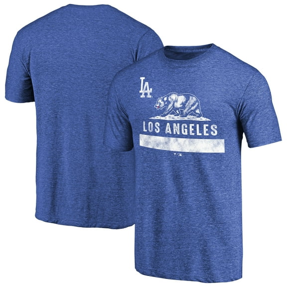 Men's Royal Los Angeles Dodgers Hometown Collection LA Bear T-Shirt