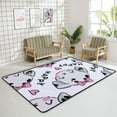 thumbnail image 4 of GZHJMY Soft Rug Large Area Rugs, Cute Dalmatian Puppy Comfortable Indoor Carpet, Baby Play Mat for Living Room Bedroom Nursery Decor Floor Mat 72x48inch Carpet Runner, 4 of 6