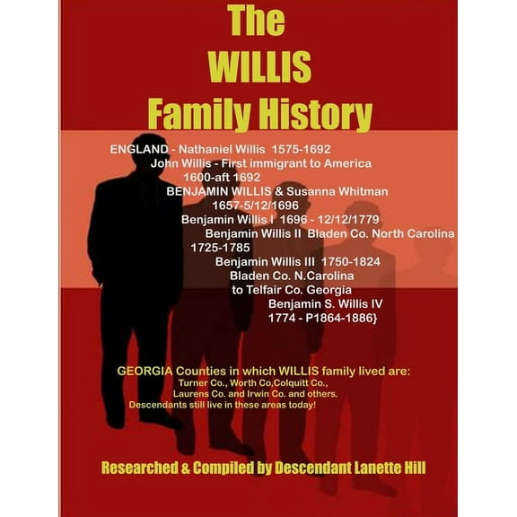 The WILLIS Family Genealogy (Paperback)