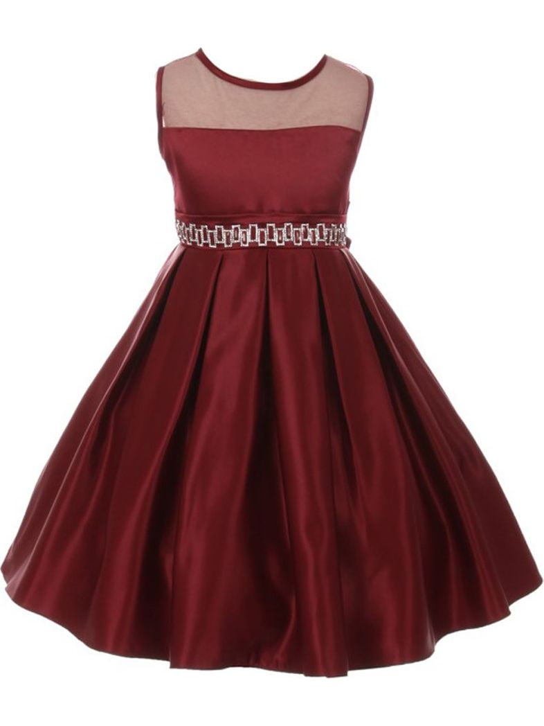 burgundy dress walmart