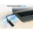 thumbnail image 2 of Rosewill USB-C to M.2 NVMe Tool-Free Enclosure Adapter, 10Gbps USB-C 3.1 Gen 2, Thunderbolt 3 Compatible, Supports M.2 NVMe SSDs 2230, Includes USB-C and USB 3.0 Cables - RHUB-20001, 2 of 7