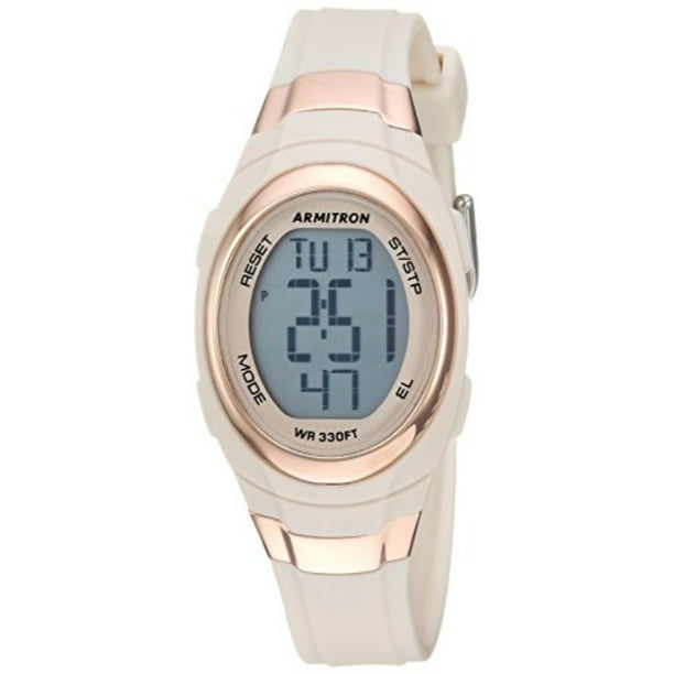 Armitron - armitron sport women's 45/7034pbh rose gold-tone accented ...