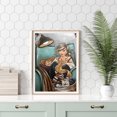 thumbnail image 3 of 5D mosaico felicidad mujer gorda Kit DIY taladro redondo completo diamante pintura artesanal FLhrweasw Nuevo, 3 of 9