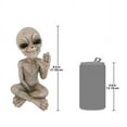 thumbnail image 2 of Design Toscano Area 51 Greetings Earthlings UFO Alien Statue, 2 of 2