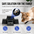 thumbnail image 5 of Rat Trap Indoor & Outdoor Humane Reusable No-Touch Rat & chipmunk Trap - set of 2, 5 of 6