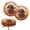 Leaves Dachshund, variant on HUIACONG Stretchable Stool Cushion Slipcover for Club Counter, Polyester Round Seat Cover with Circle
