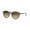 Polished Transparent Shade Fantasy Green Frame | Brown Lens, variant on RB2230 BERNARD Phantos Shape Sunglasses Polished Transparent Shade Fantasy Red Frame | Polarized Black Lens 53mm
