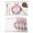 Pink, variant on Happy Easter Placemats Set of 4, Rabbits Bows Tulips Eggs Colorful Stripes Placemats for Dining Table, Place Mats for Kitchen Tabletop, Waterproof Wipeable Dining Table Mats Set