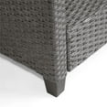 thumbnail image 5 of Muse & Lounge Co. Fields Outdoor Patio Coffee Table in Gray PE Wicker / Rattan, 5 of 7
