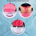 thumbnail image 3 of Monstrate Toalla de baño de microfibra absorbente, suave y cómoda, varios colores, toalla de terciopelo de doble cara Toallas y Paños Rosa roja, 3 of 6