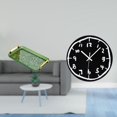 thumbnail image 2 of Plato De Postre Minimalista Moderno, Bandeja De Mesa De Centro Con Asa Y Reloj De Pared Acrílico Decorativo. Reloj De Diseño Silencioso, Ideal Para Comedor, Dormitorio, Fiesta De, 2 of 8