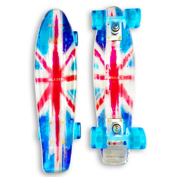 Patineta tipo penny acrilico Inglaterra Blazer Desplazarte