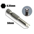 thumbnail image 4 of Bolt Driver Screwdriver Bits 1 96Inch Special Shaped Screwdriver Set Three Points 5Pcs Set Inner Cross Screwdriver, 4 of 9